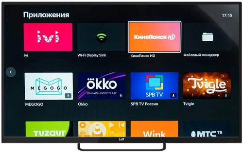 43" (109 см) Телевизор Leff 43U540S черный