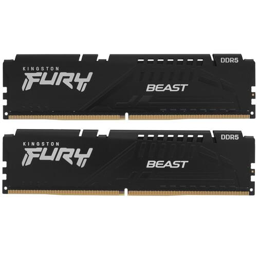 Оперативная память Kingston FURY Beast Black [KF556C40BBK2-64] 64 ГБ