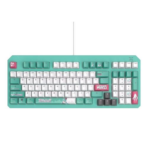 Клавиатура  проводная ASUS RA09 TUF GAMING K3 GEN II MIKU