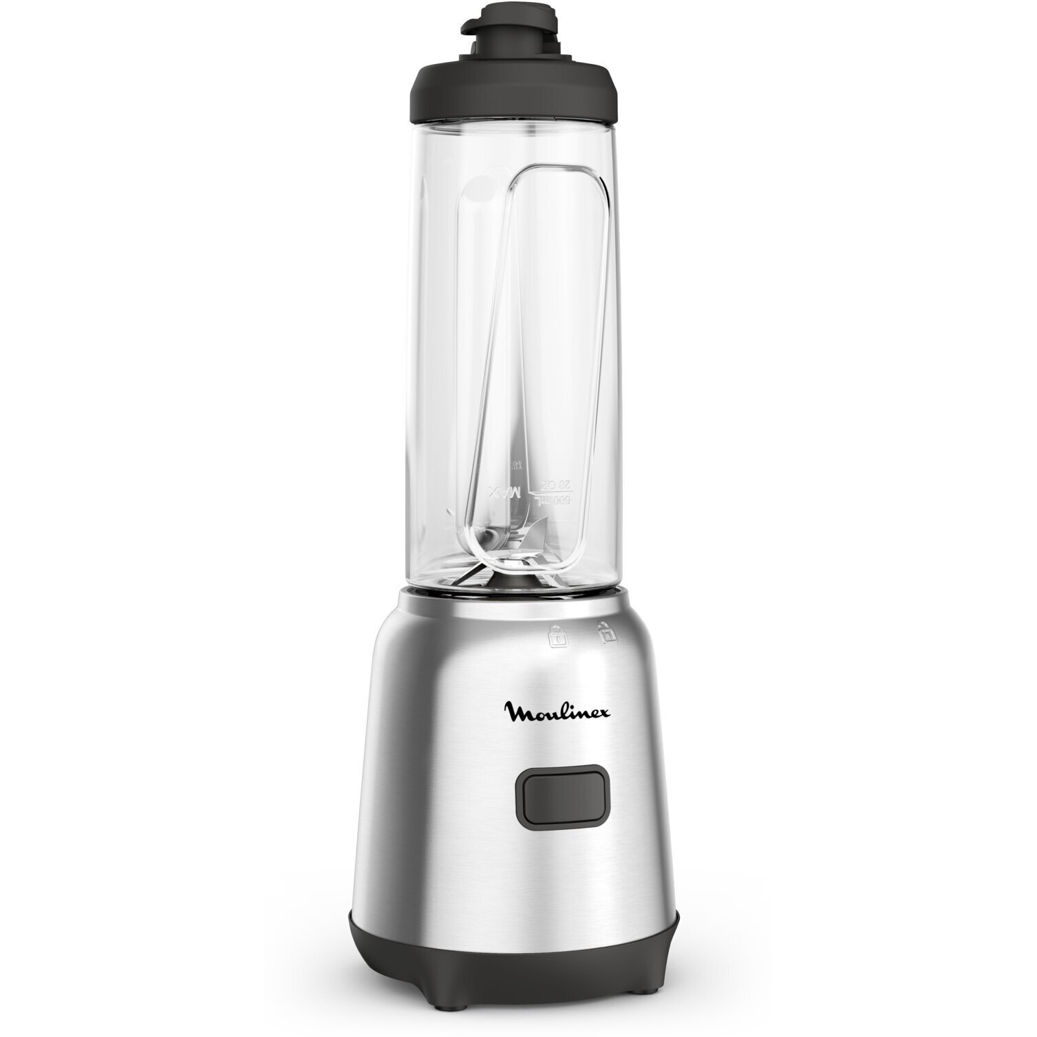 Блендер Moulinex LM15FD10 серебристый/черный — фотография 2