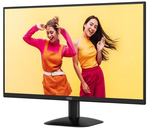 23.8" Монитор AOC Q24B35 черный 23.8" Монитор AOC Q24B35 черный — Видеоразъёмы и органы управления