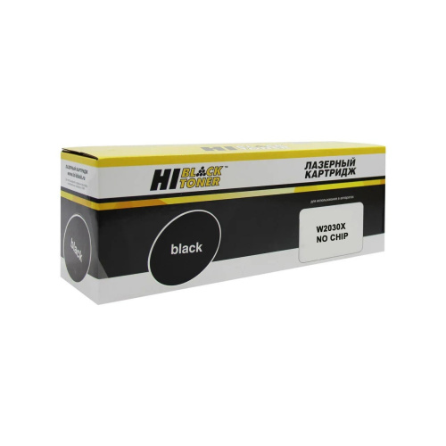 Картридж Hi-Black W2030X (HB-W2030X) для HP Color LaserJet Pro M454dn/M479dw, №415X, Bk, 7,5K, БЕЗ ЧИПА (98 927 844)