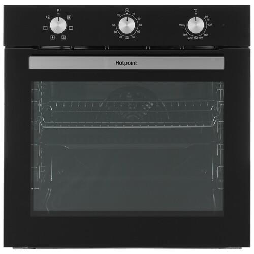 Электрический духовой шкаф Hotpoint HETF 614 JH BL черный
