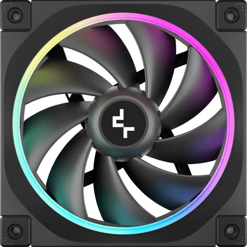 Вентилятор Deepcool FL12 (R-FL12-BKAPN1-G) ARGB 120х120x25 черный 4-pin Ret