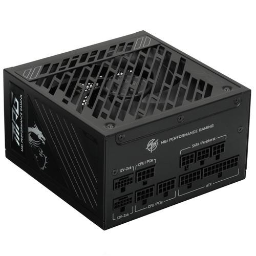 Блок питания MSI MPG A1000GS PCIE5 II [306-7ZPFY51-CE0] черный