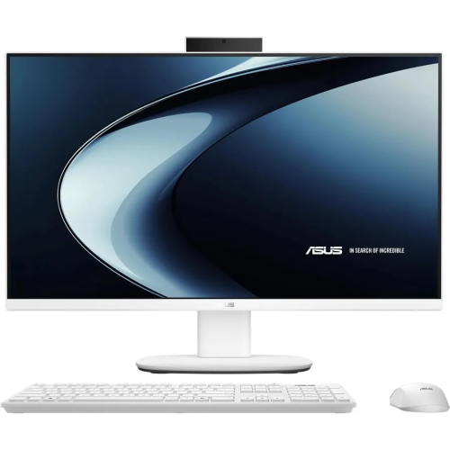 Моноблок Asus VM670KA-WPE0020 (90PT0455-M007R0) Full HD Ryzen AI 5 330(2) 16Gb SSD512Gb RGr без ОС GbitEth WiFi BT клавиатура мышь Cam белый 1920x1080