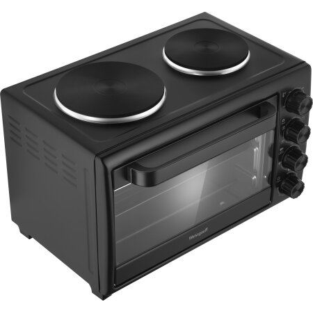 Мини-печь Weissgauff WMR 30P Black — фотография 4