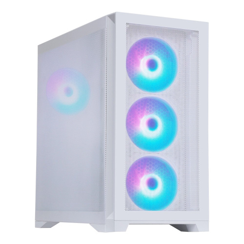 Корпус HAFF Glory Mini Air White (mATX, без БП, 1хUSB3.0, 2хUSB2.0, 1хType-C)