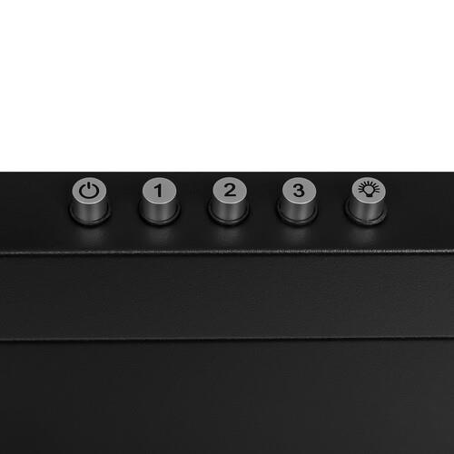 Вытяжка каминная Simfer 8563SM черный/черный Вытяжка каминная Simfer 8563SM черный/черный — Внешний вид с другого ракурса