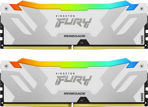 Оперативная память Kingston Fury Renegade White RGB [KF580C38RWAK2-32] 32 ГБ