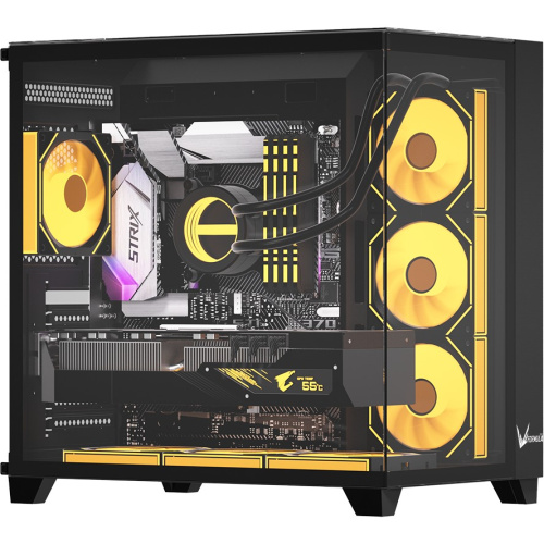 Корпус Formula Crystal Z9 (crystal z9 b), Midi-Tower, ATX, без БП, черный
