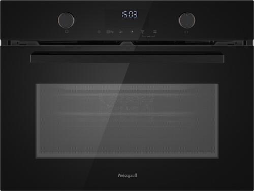 Электрический духовой шкаф Weissgauff OE 4551 DB Black Edition черный