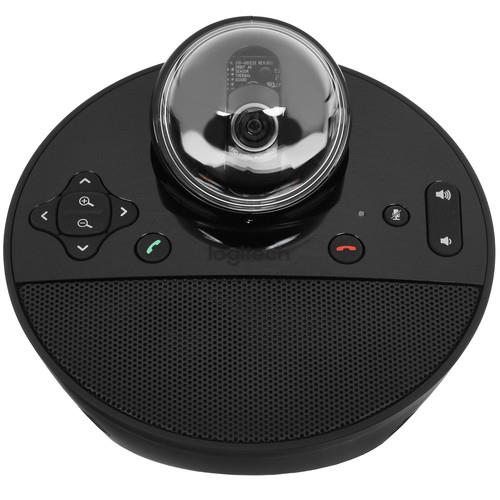 Конференц-камера Logitech ConferenceCam BСС950 Конференц-камера Logitech ConferenceCam BСС950 — Объектив, микрофоны и шторка