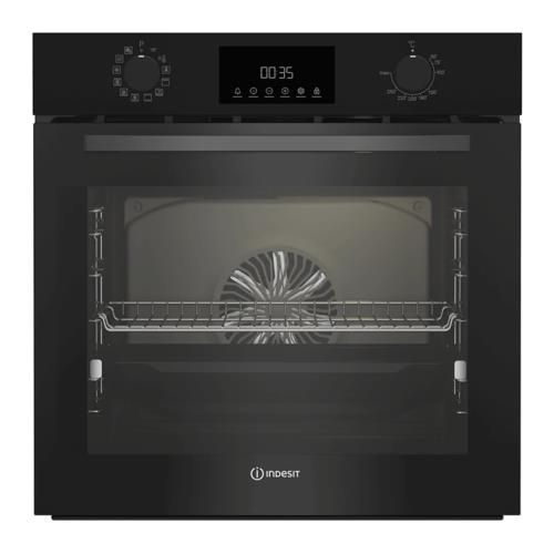 Электрический духовой шкаф Indesit IBFTE 3841 BL черный