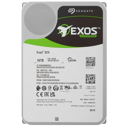 16 ТБ Жесткий диск Seagate Exos X24 [ST16000NM002H]