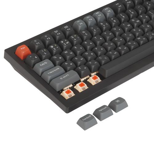 Клавиатура проводная + беспроводная Keychron V6 Ultra Клавиатура проводная + беспроводная Keychron V6 Ultra — Подсветка и детали исполнения