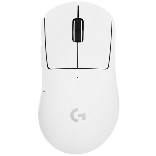 Мышь беспроводная/проводная Logitech G PRO X Superlight 2 Dex [910-007369] белый