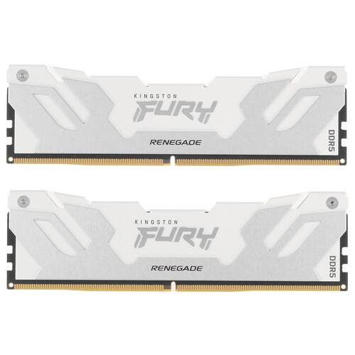 Оперативная память Kingston Fury Renegade White [KF580C38RWK2-32] 32 ГБ