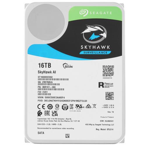 16 ТБ Жесткий диск Seagate SkyHawk AI [ST16000VE002]