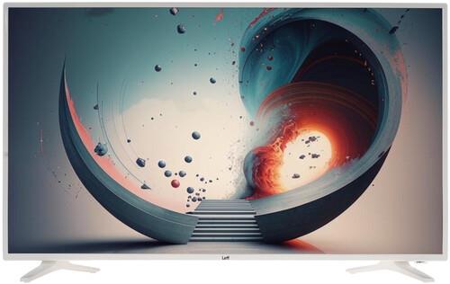 42.5" (108 см) Телевизор Leff 43U691T белый