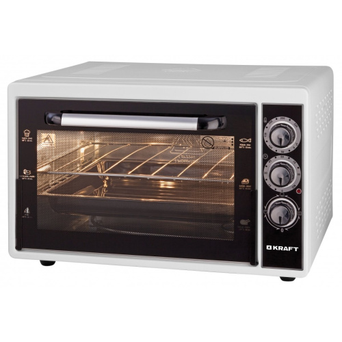 Мини печь Kraft KF-MO3800W белая