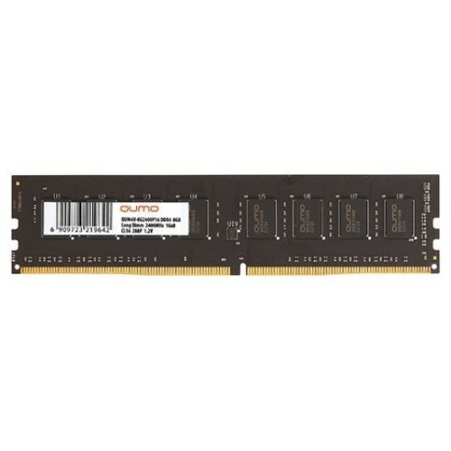ОЗУ Qumo QUM4U-8G3200P22 8GB DDR4-3200 PC4-25600, CL22, 1.2V