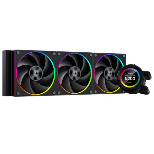 СВО ID-Cooling SL360 Soc-AM5/AM4/1151/1200/2066/1700 4-pin 14-30dB Al+Cu 350W LED Ret