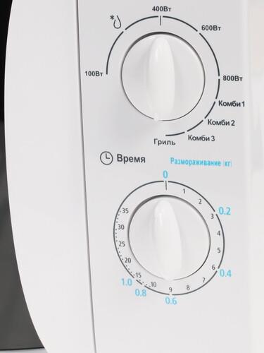 Микроволновая печь Midea MG820CFB-W белый Микроволновая печь Midea MG820CFB-W белый — Внешний вид с другого ракурса