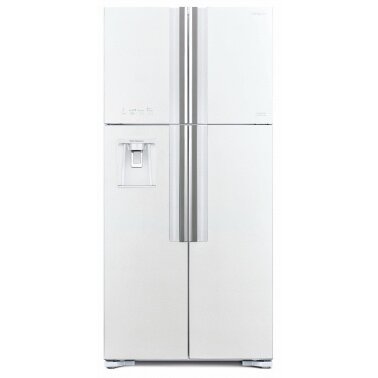 Холодильник Hitachi R-W660PUC7 GPW белое стекло