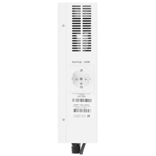 ИБП Powerman Smart 1000 HYBRID ИБП Powerman Smart 1000 HYBRID — Выходные разъёмы и интерфейсы