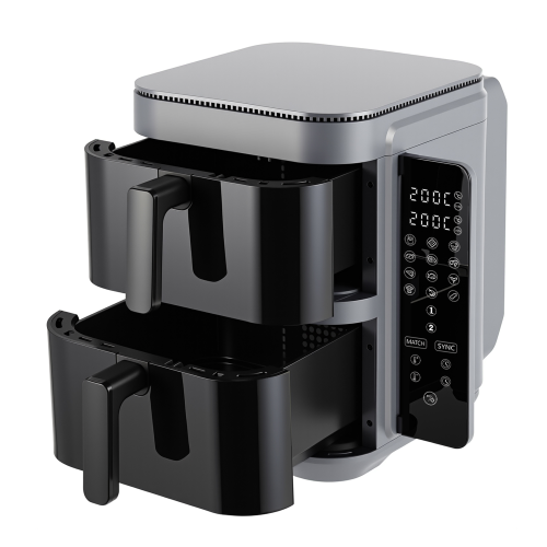 Аэрогриль Topdevice TDA1005 серый металлик
