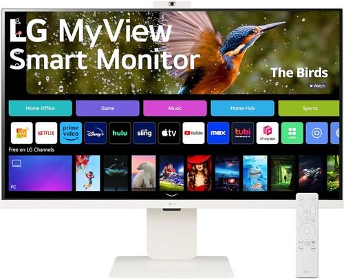31.5" Смарт-монитор LG MyView 32SR85U-W белый