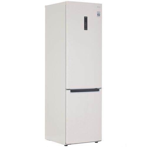 Холодильник с морозильником   LG GA-B509MEQM бежевый