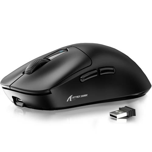 Мышь беспроводная/проводная Attack Shark X3 [SharkX3Black] черный