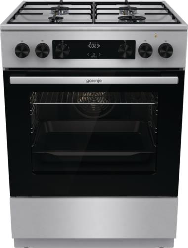 Комбинированная плита Gorenje GKS6C70XJ серый
