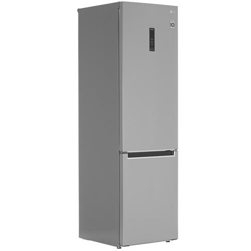 Холодильник с морозильником   LG GA-B509MAUM серебристый