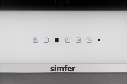 Вытяжка наклонная Simfer SM63W1 белый/белый, серебристый Вытяжка наклонная Simfer SM63W1 белый/белый, серебристый — Детали конструкции