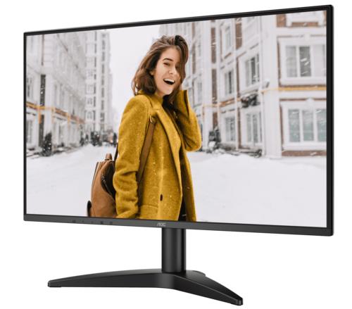27" Монитор AOC 27B36H черный 27" Монитор AOC 27B36H черный — Видеоразъёмы и органы управления
