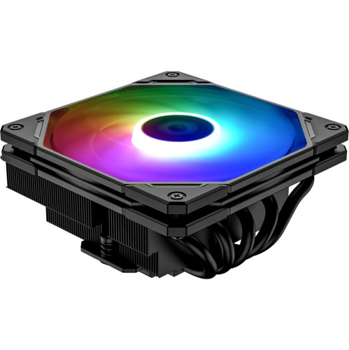 Вентилятор ID-COOLING IS-55 ARGB 4-pin, 125W/PWM/LGA1700/1200/ 115x/AM4/AM5/Low profile/Screws