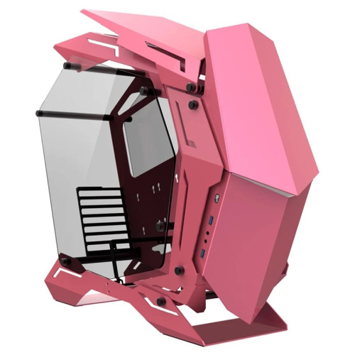 Корпус JONSBO MOD-3 Pink без БП Full-Tower, TG, no fans, 2xUSB-A 3.0, EATX, mATX, mITX