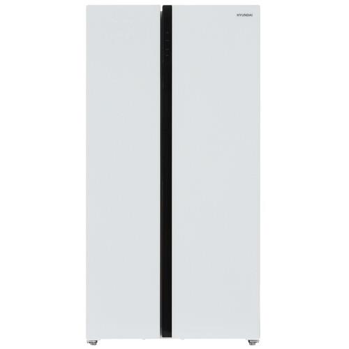 Холодильник Side by Side Hyundai CS5003F белый Холодильник Side by Side Hyundai CS5003F белый — Корпус и элементы управления