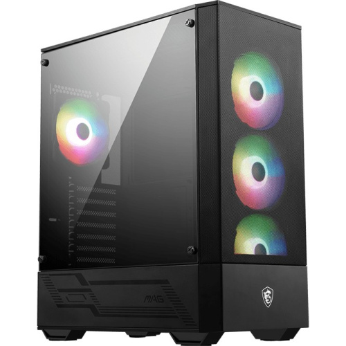 Корпус MSI Mag Forge 112R (949679) 2xUSB 3.0, 4x120mm ARGB Fan, ARGB Control Board, Tempered Glass Window, Brown Box
