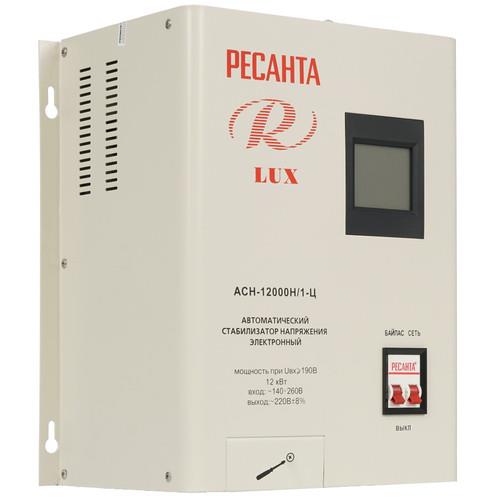 Стабилизатор напряжения Ресанта АСН-12000Н/1-Ц Lux