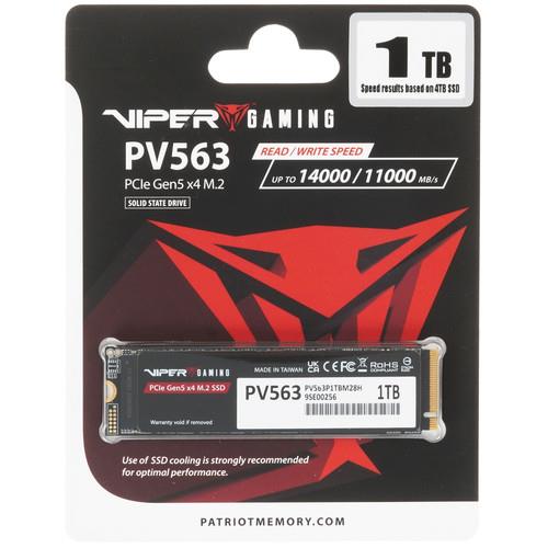 1000 ГБ M.2 NVMe накопитель Patriot Viper PV563 [PV563P1TBM28H]
