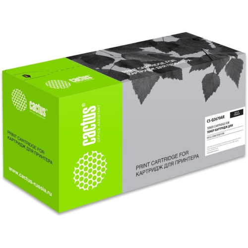 Тонер Картридж Cactus CS-Q2670AR черный для HP CLJ 3500/3550/3700 (6000стр.)
