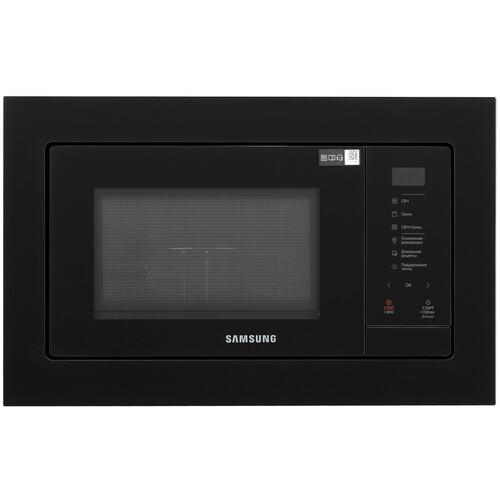 Встраиваемая микроволновая печь Samsung MG23A7118AK/BW черный