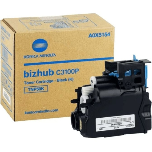 Тонер Konica-Minolta bizhub (A0X5154) C3100P черный TNP-50K