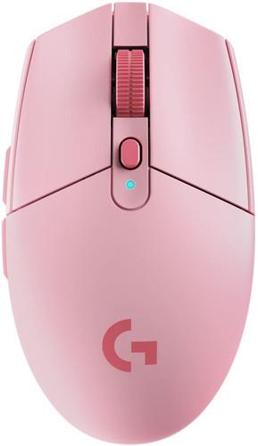 Мышь беспроводная/проводная Logitech G G304 X LIGHTSPEED [910-007689] розовый