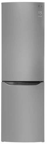 Холодильник с морозильником LG GA-B419SDJL серый