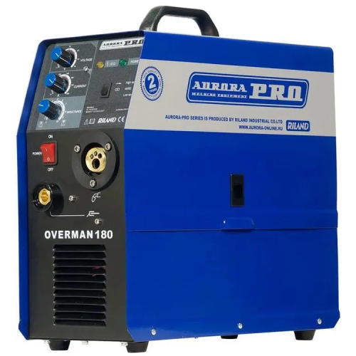 Сварочный полуавтомат Aurora Overman 180 Mosfet инвертор MIG-MAG 6.6кВт